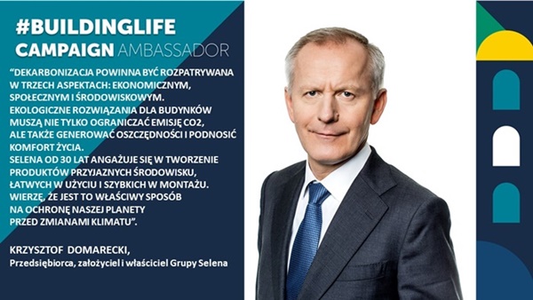 Selena jest eko i promuje zrównoważone budownictwo