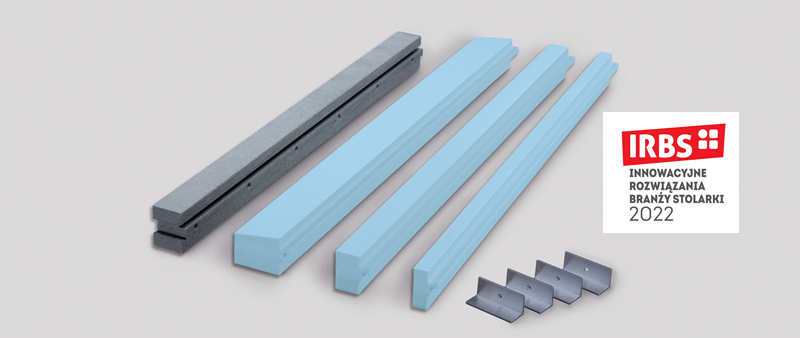 System montażowy w zewnętrznej warstwie izolacji cieplnej ISO-TOP Winframer „typ3“ wyróżniony nagrodą za innowacyjność 