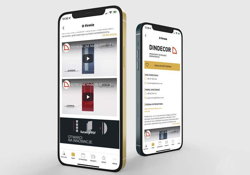 Dindecor w ARCH_app.