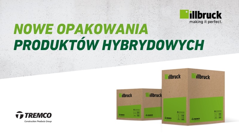 illbruck wprowadza nowe, przyjazne dla środowiska  opakowania produktów hybrydowych