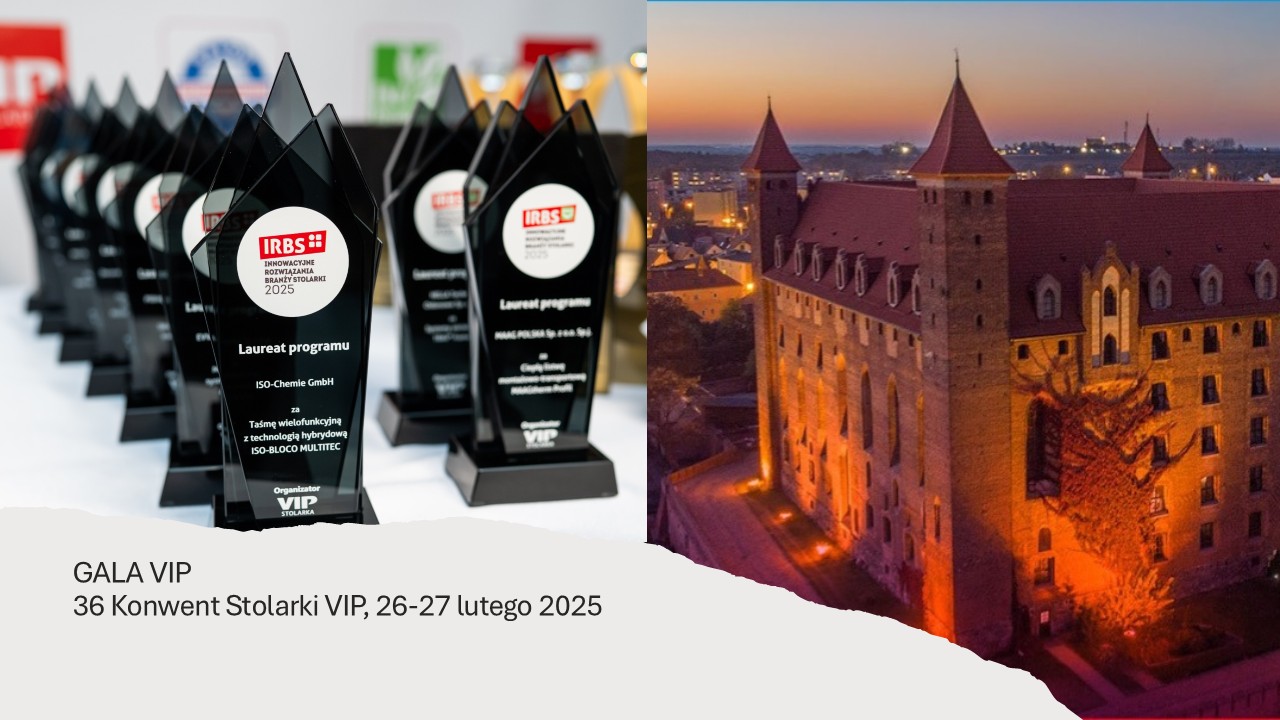 Jubileuszowa 10. Edycja „Innowacyjne Rozwiązania Branży Stolarki” 2025